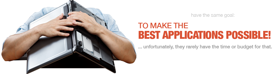 Developers are buried and software stays in development when it should be helping move the company forward.